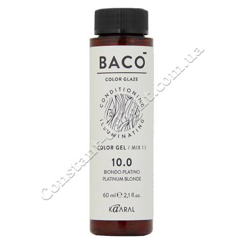 Напівперманентний барвник для фарбування волосся у вигляді гелю Kaaral Baco Color Glaze Conditioning Illuminating Color Gel 60 ml
