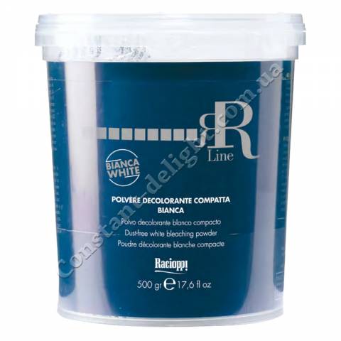 Порошок для осветления волос (белый) RR Line Dust-Free White Bleaching Powder 500 g