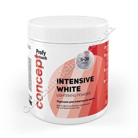 Порошок для осветления волос Concept Intensive White Lightening Powder 500 g