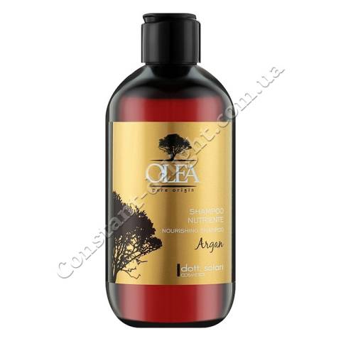 Шампунь поживний з маслами аргани та насінням льону Dott. Solari Olea Argan Nourishing Shampoo 250 ml