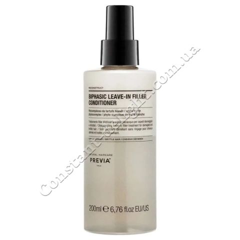 Previa Reconstruct White Truffle Biphasic Leave-In Filler Conditioner Двухфазный кондиционер для волос 200 ml