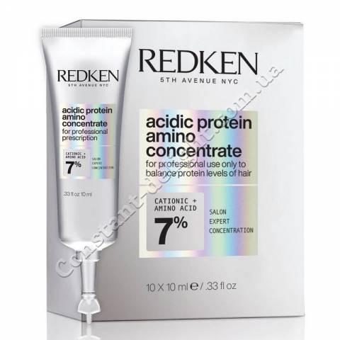 Протеиновый концентрат для восстановления волос Redken Acidic Bonding Concentrate Amino Protein 10x10 ml