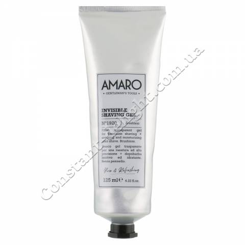 Прозрачный гель для бритья FarmaVita Amaro Invisible Shaving Gel 125 ml
