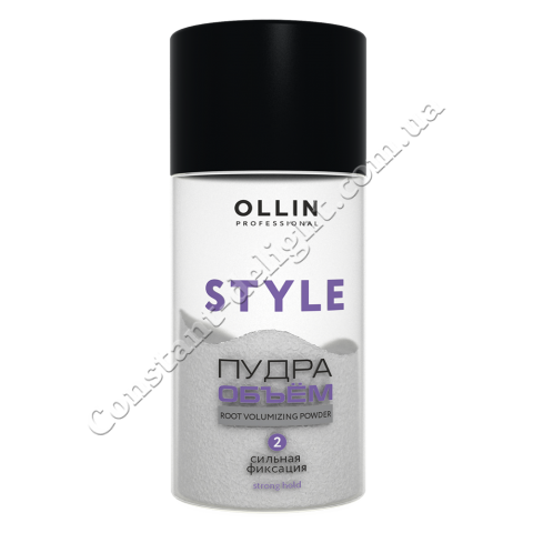 Пудра для прикореневого обсягу волосся сильної фіксації Ollin Professional Strong Hold Powder 10 g