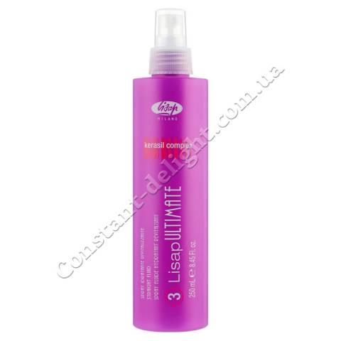 Розпрямляючий флюїд для волосся з функцією термозахисту Lisap Ultimate Straight Fluid 250 ml