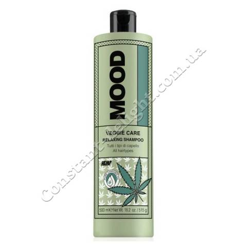 Розслаблюючий шампунь для волосся для всіх типів волосся Mood Veggie Care Relaxing Shampoo 500 ml