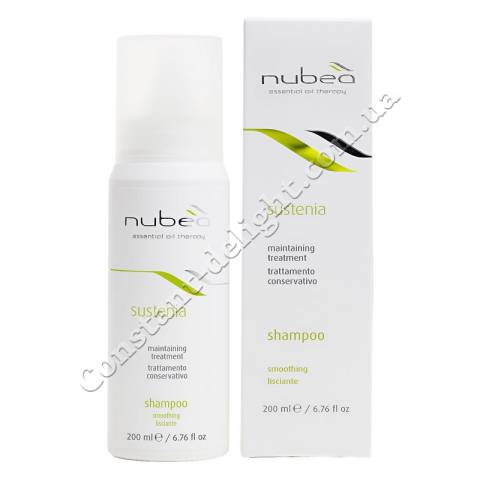 Разглаживающий шампунь для волос Nubea Sustenia Smoothing Shampoo 200 ml