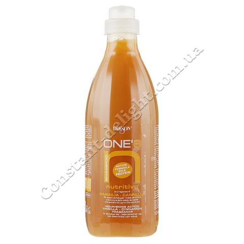 Шампунь проти випадання волосся Ваніль-Кориця Dikson One's N-Nutritivo Shampoo 1000 ml
