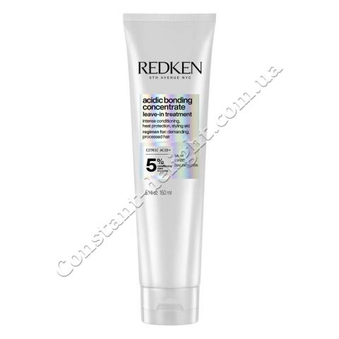 Термозащитный крем для интенсивного ухода за химически поврежденными волосами Redken Acidic Bonding Concentrate Leave-in Treatment 150 ml