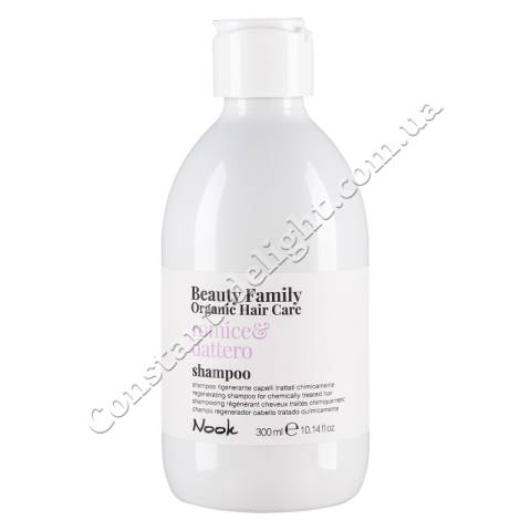 Регенеруючий шампунь для фарбованого та пошкодженого волосся Nook Beauty Family Romice Dattero Shampoo 300 ml