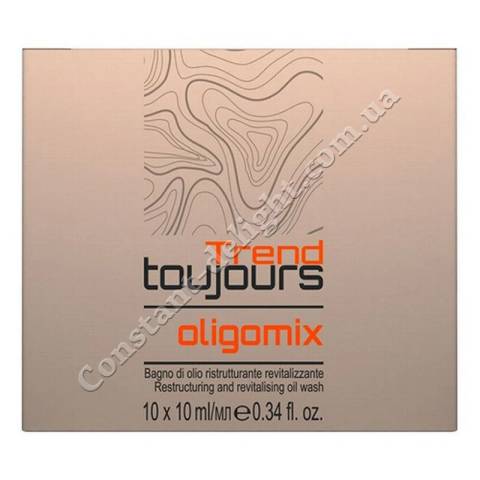 Trend Toujours Oligomix Restructuring And Revitalising Oil Wash Реструктуризирующее и восстанавливающее масло для волос 10x10 ml