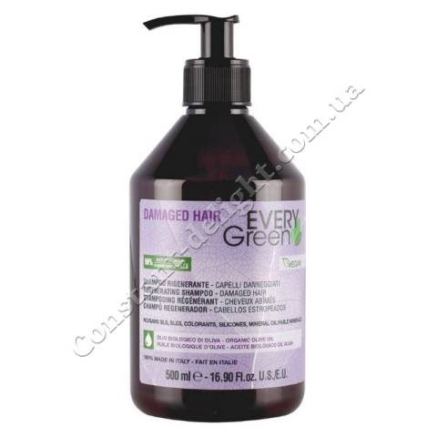 Шампунь для восстановления волос Dikson Every Green Damaged Hair Shampoo 500 ml