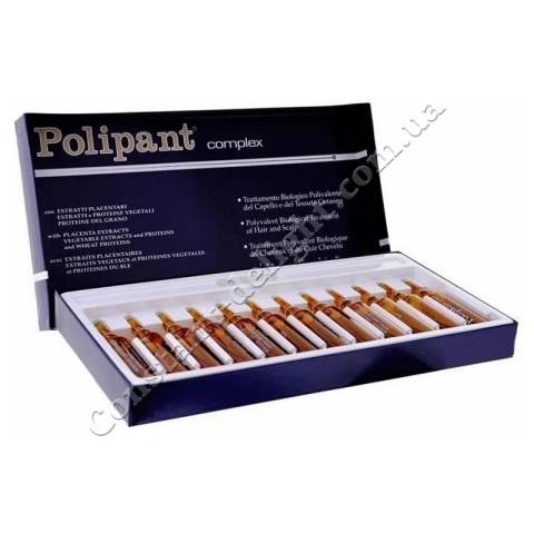 Комплекс с растительными экстрактами против выпадения волос Dikson Polipant Complex 12x10 ml