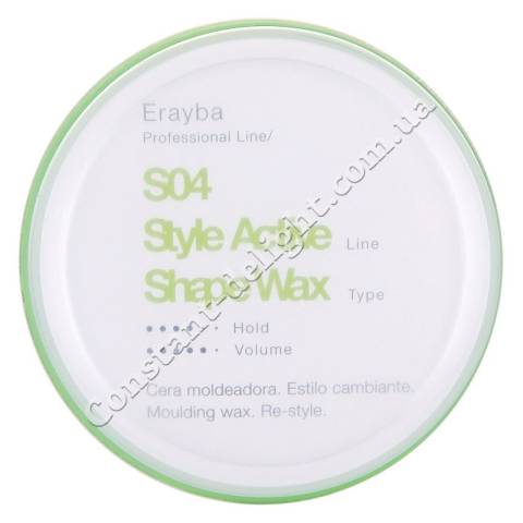М'який віск, що моделює, для волосся середньої фіксації Erayba StyleActive S04 Shape Wax 90 ml