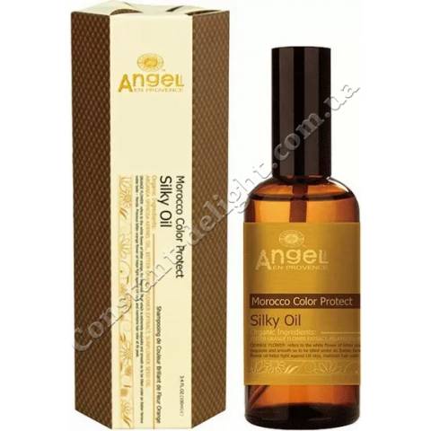 Сап'янову масло для захисту кольору і шовковистого волосся Cosmohit Angel Provence Morocco Color Protect Silky Oil 100 ml