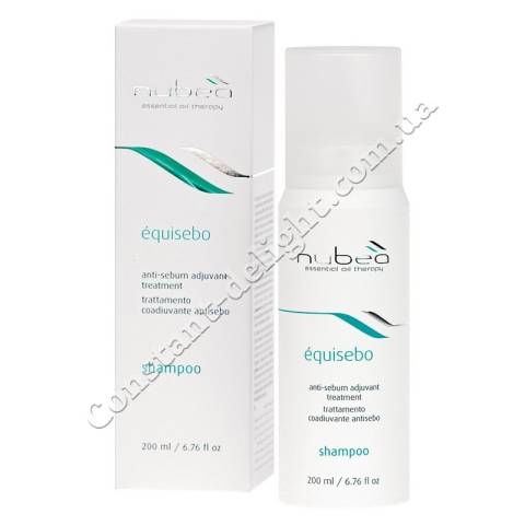 Себорегулюючий шампунь для волосся проти жирної шкіри голови Nubea Équisebo Anti-Sebum Adjuvant Shampoo 200 ml