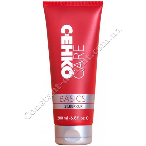Срібляста маска для знебарвленого і освітленого волосся C: EHKO Basics Care Silberkur 200 ml