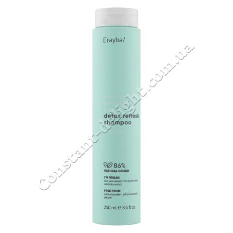 Шампунь-детокс для глибокого очищення волосся Erayba Always Beautiful Hair Detox 250 ml