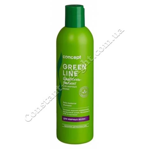 Шампунь-пілінг для жирного волосся Sebo-balance shampoo 300 ml