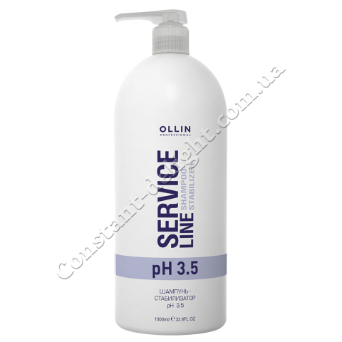 Шампунь-стабілізатор рН 3.5 Ollin Professional Shampoo-stabilizer pH 3.5 1 L