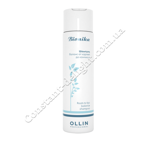 Шампунь Баланс від коренів до кінчиків Ollin Professional Bionika Roots To Tips Balance Shampoo 250 ml