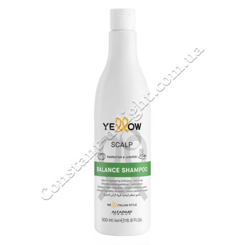 Шампунь балансуючий для жирної шкіри голови Yellow Scalp Balance Shampoo 500 ml