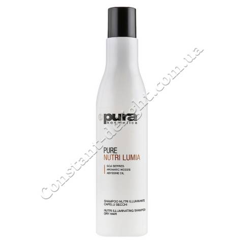 Шампунь для блеска сухих волос Pura Kosmetica Nutri Lumia Shampoo 250 ml