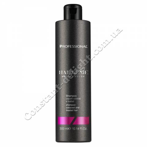 Шампунь для блиску волосся Professional Hairgenie Bright Color Shampoo For Coloured and Treated Hair 300 ml