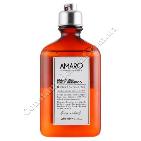 Шампунь для щоденного застосування FarmaVita Amaro All In One Daily Shampoo 250 ml