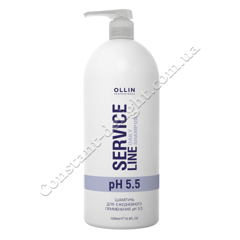 Шампунь для щоденного застосування Ollin Professional рН 5.5 Daily shampoo pH 5.5 1 L