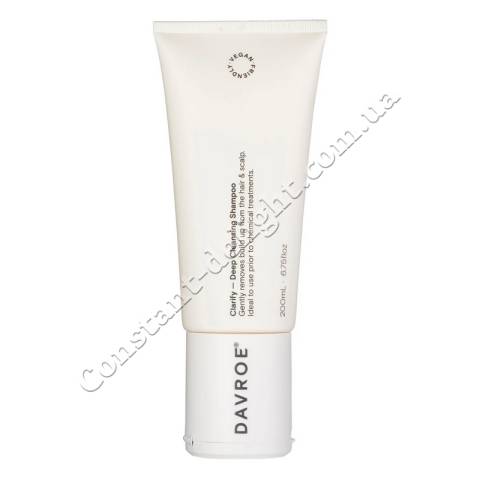 Шампунь для глибокого очищення волосся та шкіри голови Davroe Clarify Deep Cleansing Shampoo 200 ml
