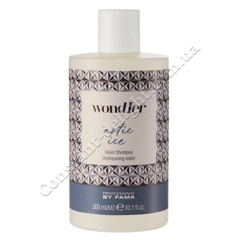 Шампунь для холодного блонду By Fama Professional Wondher Arctic Ice Violet Shampoo 300 ml