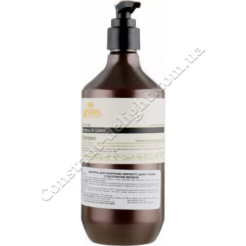 Шампунь для контроля жирности кожи головы с экстрактом вербены Angel Professional Paris Provence For Oilly Hair Verbena Oil Control Shampoo 400 ml
