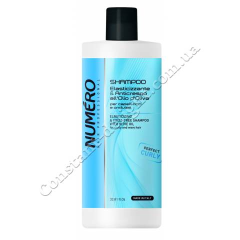 Шампунь для кудрявых волос с оливковым маслом Brelil Numero Perfect Curly Shampoo 1000 ml