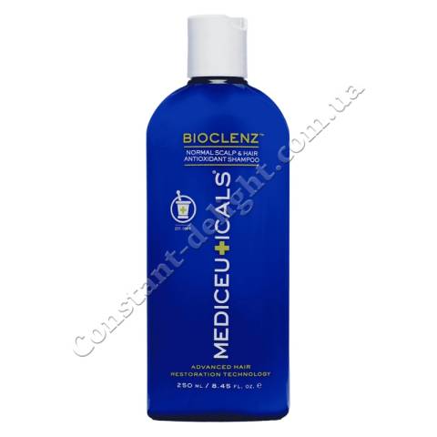 Шампунь для мужчин против выпадения и истончения нормальных волос Mediceuticals Advanced Hair Restoration Technology Bioclenz 250 ml
