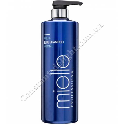 Шампунь для чоловіків з ментолом Mielle Professional Aqua Blue Shampoo Homme 1000 ml