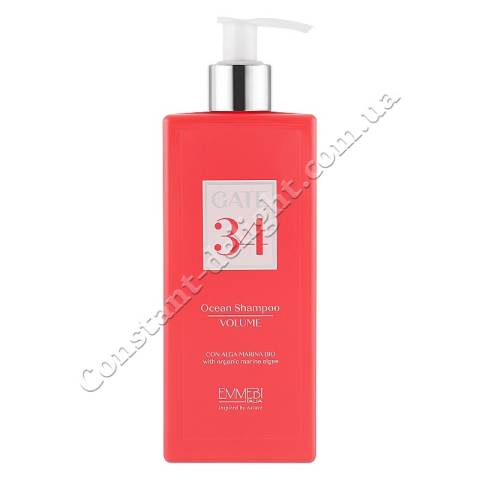 Шампунь для об'єму волосся Emmebi Italia Gate 34 Wash Ocean Shampoo Volume 250 ml