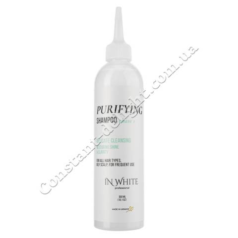 Шампунь для очистки волос и кожи головы In White Purifying Shampoo 300 ml