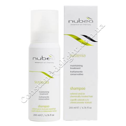 Шампунь для окрашенных и осветленных волос Nubea Sustenia Colored and Chemically Treated Hair Shampoo  200 ml