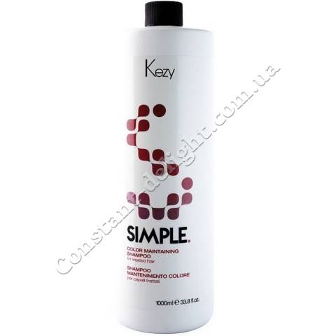 Шампунь для фарбованого волосся Kezy Simple Color Maintaining Shampoo 1000 ml