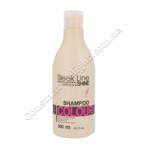 Шампунь для фарбованого волосся Stapiz Sleek Line Colour Shampoo 300 ml