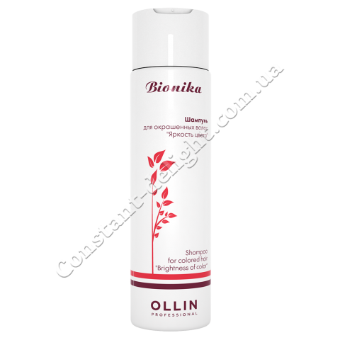 Шампунь для окрашенных волос Яркость Цвета Ollin Professional Bionika 250 ml