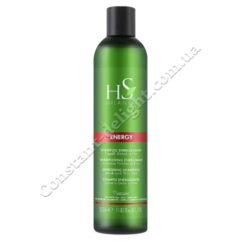 HS Milano Energy Energising Shampoo Шампунь для ослабленных и тонких волос 350 ml