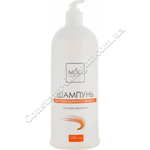 Шампунь для пошкодженого волосся Moli Cosmetics Shampoo 1000 ml