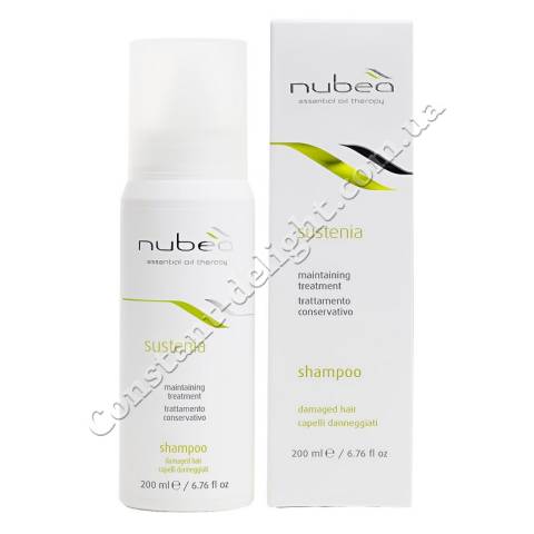 Шампунь для пошкодженого волосся Nubea Sustenia Damaged Hair Shampoo 200 ml