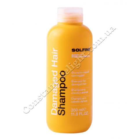 Шампунь для поврежденных волос Solfine Damaged Hair Shampoo 350 ml