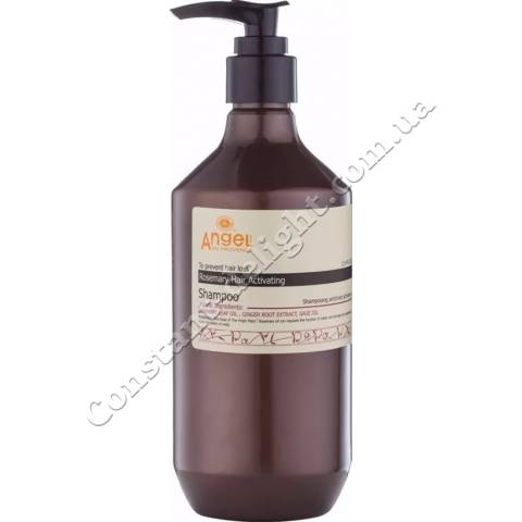 Шампунь для запобігання випаданню волосся з екстрактом розмарину Angel Professional Paris Provence Extracts of Rosemary Shampoo 400 ml