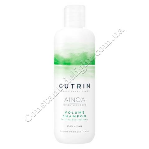 Шампунь для надання об'єму нормальному та тонкому волоссю Cutrin Ainoa Volume Shampoo 300 ml