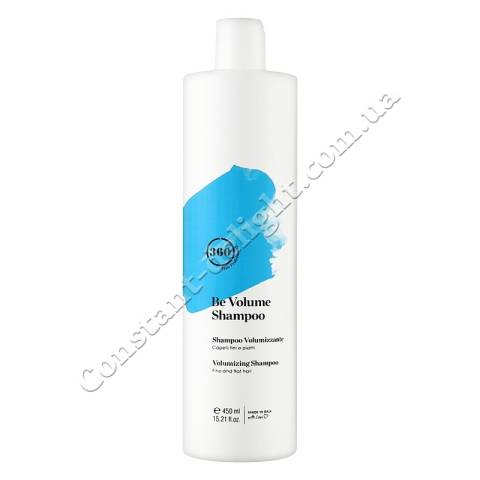 Шампунь для надання об'єму тонкому та слабкому волоссю 360 Be Volume Shampoo 450 ml