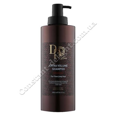 Шампунь для надання об'єму тонкому волоссю Clever Hair Cosmetics 3D Line Extra Volume Shampoo 1000 ml